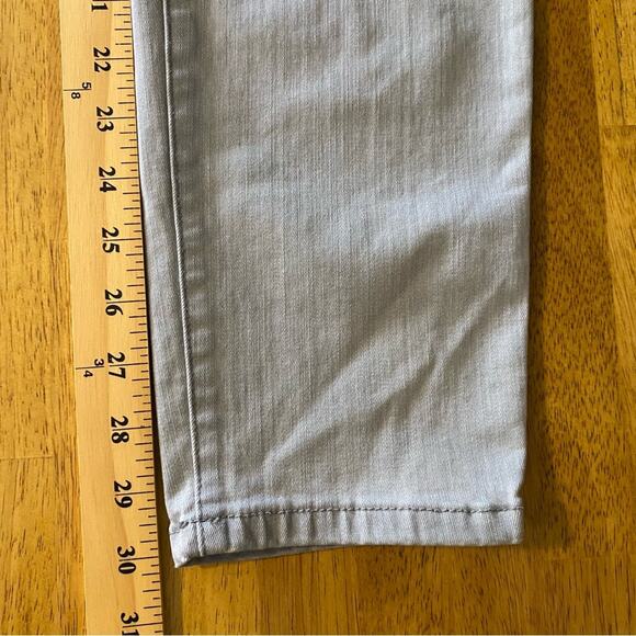Chico’s Skinny Jeans Women’s Size 8 Light Gray‎ Mid Rise Cotton Blend - Picture 11 of 12